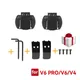 Clips de casque Bluetooth pour moto casque en métal EGuitar AS V6 Pro V4 Vnetphone Teleheer