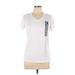 Under Armour Active T-Shirt: White Activewear - Women's Size Medium