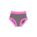 motionwear Swimsuit Bottoms: Pink Color Block Swimwear - Women's Size Small