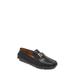 Greca Croc Embossed Driving Loafer