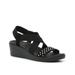 Cali Arch Fit Rumble Wedge Sandal