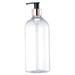 3Pcs 300ml PET Emulsion Bottle Shower Gel Subpackaging Bottle Refillable Bottle Black