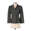 Ann Taylor Jacket: Short Gray Jackets & Outerwear - Women's Size 4 Petite