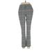 Zara Casual Pants - Low Rise Boot Cut Boyfriend: Gray Bottoms - Women's Size Small