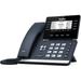Pre-Owned Yealink T53W IP Phone 12 VoIP Accounts. 3.7-Inch Display w/o Adapter - Black (Refurbished - Good)