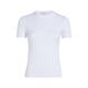 Calvin Klein Damen T-Shirt MODAL RIB C-NECK TOP, weiss, Gr. L