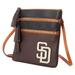 Dooney & Bourke San Diego Padres Infield Triple Zip Crossbody Purse