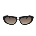 Givenchy , Contemporary Sunglasses with Grey Mask and Black Frame ,Black unisex, Sizes: ONE SIZE