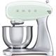 Smeg SMF02PGUK 50s Style Retro 800W Stand Mixer - Pastel Green