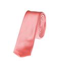 Boys slim full tie - Coral