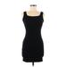 Wild Fable Casual Dress - Mini: Black Solid Dresses - Women's Size Medium