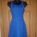 J. Crew Dresses | J Crew Sleeveless Scoop Neck A-Line Tank Dress Size 2p Euc! | Color: Blue | Size: 2p