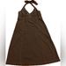 Athleta Dresses | Athleta Halter Dress 14p | Color: Brown | Size: 14p