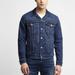 Levi's Jackets & Coats | Levi's Men's Blue Long Sleeve Collared Denim Casual Trucker Jacket Size L | Color: Blue | Size: L