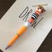 Disney Office | Disney Doorables: Aladdin: Rajah Handmade Beaded Pen | Color: Black/Orange | Size: Os