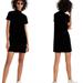 Madewell Dresses | Madewell Black Velvet Dress Size M | Color: Black | Size: M