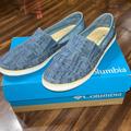 Columbia Shoes | Columbia Vulc N Vent Slip On Outdoor Shoes Size 8.5 | Color: Blue/White | Size: 8.5