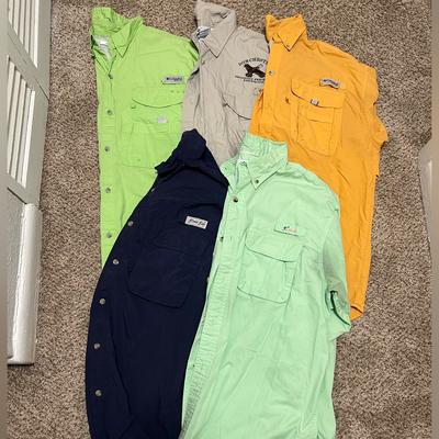 Columbia Shirts | Fishing Shirts | Color: Green/Orange | Size: L