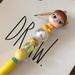 Disney Office | Disney Doorables: Toy Story: Gabby Gabby Handmade Beaded Pen | Color: White/Yellow | Size: Os