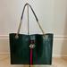 Gucci Bags | Gucci Rajah Chain Tote Snake Skin Large | Color: Green | Size: Os