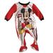 Disney Pajamas | Disney Baby 18 Month Pajama Zip Up Footies | Color: Black/Red | Size: 18mb