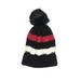 Forever 21 Beanie Hat: Black Color Block Accessories