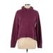 Tek Gear Sweatshirt: Burgundy Tops - Women's Size Large