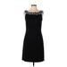 Connected Apparel Cocktail Dress - Sheath: Black Dresses - Women's Size 10