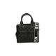 MARC ELLIS Ladies Black Quilted Design Flat Buby Small Handbag, Black, One Size