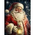 Retro Santa Claus 1000-Piece Adult Jigsaw Puzzle - Perfect for Fun Brain Puzzle Lovers | Vibrant Illustrations and Quality Pieces | Challenging and Relaxing | Great Gift Idea