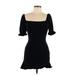Polly Casual Dress - Mini: Black Dresses - Women's Size 10