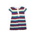 Janie and Jack Dress - A-Line: Blue Stripes Skirts & Dresses - Size 2Toddler
