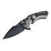 Hogue X5 3.5in Sig Tactical Folder CPM154 Spear Point Blade Black Finish Aluminum Frame/G10 Insert Grey/Black 36572