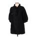 Kate Spade New York Casual Dress - Shift Tie Neck 3/4 sleeves: Black Print Dresses - Women's Size 2