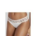 Tanga LASCANA Gr. 32/34, beige (champagne) Damen Unterhosen String Tangas