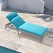 AOOLIMICS Patio Chair Lounge Sofa Thick Waterproof Cushion Steel Frame