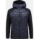 PEAK PERFORMANCE Herren Jacke M Helium Down Hybrid Hood-BLACK, Größe S in Schwarz