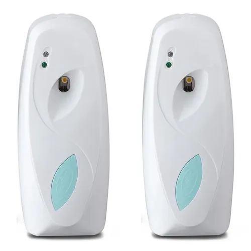 2X Lufterfrischer Spray Automatische Bad Timed Lufterfrischer Dispenser Wand Montiert, Automatische Duft Spender Für Zu Hause