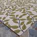 Green 94 x 27 x 0.03 in Area Rug - Couristan Dolce Floral Ivory Olive Flatwoven Indoor Outdoor Area Rug Polypropylene | Wayfair 75120045023710U