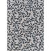 Blue 94 x 27 x 0.03 in Area Rug - Couristan Dolce Floral Ivory Slate Indoor Outdoor Area Rug Polypropylene | 94 H x 27 W x 0.03 D in | Wayfair