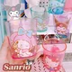 Sanurgente Kuromi Cartoon Anime Clics Tasse en plastique pour filles tasse à boire pour enfants