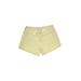 True Religion Khaki Shorts: Yellow Solid Bottoms - Women's Size 26