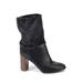 Vince. Boots: Black Print Shoes - Women's Size 10 - Almond Toe