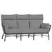 Summer Classics Majorca 83" Wide Outdoor Patio Sofa w/ Cushions Metal/Olefin Fabric Included/Sunbrella® Fabric Included | Wayfair 424231+C417H716N