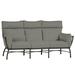 Summer Classics Majorca 83" Wide Outdoor Patio Sofa w/ Cushions Metal/Olefin Fabric Included/Sunbrella® Fabric Included | Wayfair 424231+C417H4221N