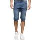 Shorts INDICODE "INKem" Gr. M, N-Gr, blau (medium indigo) Herren Hosen Shorts