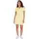 Tommy Hilfiger Damen 1985 Slim Pique Polo Dress SS WW0WW37853 Polokleider, Gelb (Yellow Tulip), XL