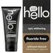 hello Activated Charcoal Epic SE33 Whitening Fluoride Free Toothpaste Fresh Mint + Coconut Oil Vegan & SLS Free