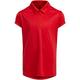 Adidas Girls Performance Polo Shirt (Collegiate Red L)