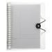 Matte Loose-leaf Book Note Pads Portable Diary Refillable Notebook Detachable Office Writing Graph Paper Student